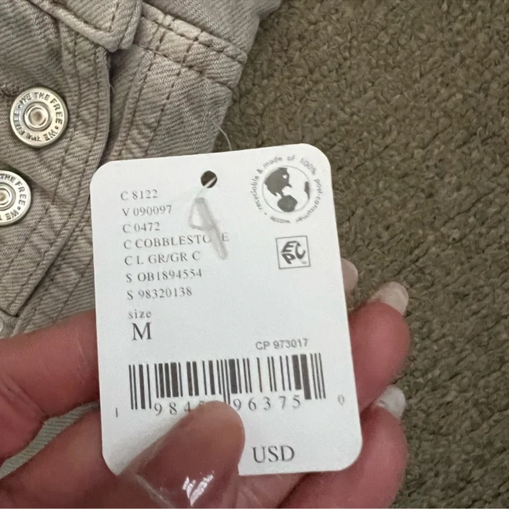 Free People We The Free Good Luck Barrel Overalls - Picture 3 of 3